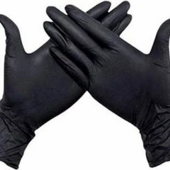 Merkloos 100x Wegwerp Handschoenen - Nitrile - Zwart - Powder Free - Latex Free - Maat M 5 Merkloos 100x Wegwerp Handschoenen - Nitrile - Zwart - Powder Free - Latex Free - Maat M -SolisVac Plus Shop 550x424 1