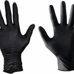 Hongray Handschoenen Wegwerp Nitril - Latex Vrij - Ongepoederd - Zwart - Maat L - 100 Stuks -SolisVac Plus Shop 550x435 5