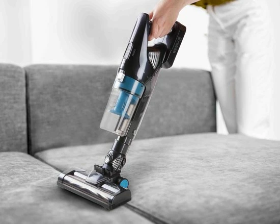 PRIMO Stofzuiger Zonder Zak PR501SV - 3-in-1 Steelstofzuiger Draadloos - Kruimelzuiger - HEPA Filter - Grijs/Blauw 8 PRIMO Stofzuiger Zonder Zak PR501SV - 3-in-1 Steelstofzuiger Draadloos - Kruimelzuiger - HEPA Filter - Grijs/Blauw - Afbeelding 8