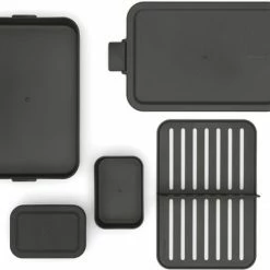 Brabantia Make & Take Bento Lunchbox - Large - Kunststof - Dark Grey 30 Brabantia Make & Take Bento Lunchbox - Large - Kunststof - Dark Grey -SolisVac Plus Shop 550x440 14