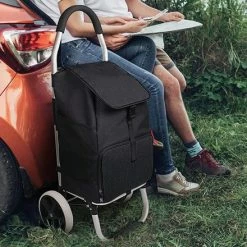 Strex Boodschappentrolley Met Wielen - Opvouwbaar - Afneembare Boodschappentas - Boodschappenwagen 21 Strex Boodschappentrolley Met Wielen - Opvouwbaar - Afneembare Boodschappentas - Boodschappenwagen -SolisVac Plus Shop 550x440 15