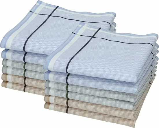 Zakdoeken - Heren - 12 Zakdoeken - Sorprese - Cadeauset - Heren Zakdoeken - Zakdoek - 8 - Sinterklaas - Cadeau 1 Zakdoeken - Heren - 12 Zakdoeken - Sorprese - Cadeauset - Heren Zakdoeken - Zakdoek - 8 - Sinterklaas - Cadeau