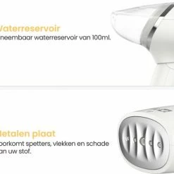 Goliving Kledingstomer - Handstomer Voor Kleding/textiel/stof - Stoomstrijkijzer - Handstoomreiniger - Handstomer - Opvouwbaar - Incl. Reis-etui - Wit 10 Goliving Kledingstomer - Handstomer Voor Kleding/textiel/stof - Stoomstrijkijzer - Handstoomreiniger - Handstomer - Opvouwbaar - Incl. Reis-etui - Wit -SolisVac Plus Shop 550x446 5