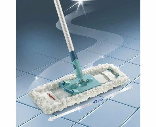 Leifheit Profi Overtrek Vloerwisser Xl - 42 Cm Gevouwen Cotton Plus 4 Leifheit Profi Overtrek Vloerwisser Xl - 42 Cm Gevouwen Cotton Plus - Afbeelding 4