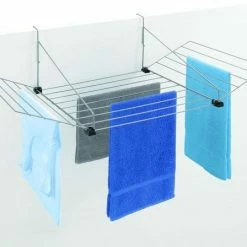 Tomado - Metaltex Tomado Tilburg Droogrek - 12m Drooglengte - Zilvergrijs