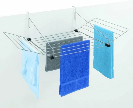 Tomado - Metaltex Tomado Tilburg Droogrek - 12m Drooglengte - Zilvergrijs 1 Tomado - Metaltex Tomado Tilburg Droogrek - 12m Drooglengte - Zilvergrijs