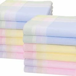 Sorprese - Sofia - Zakdoeken Dames - 12 Zakdoeken - Italiaans Katoen - Zakdoek - Sinterklaas - Cadeau