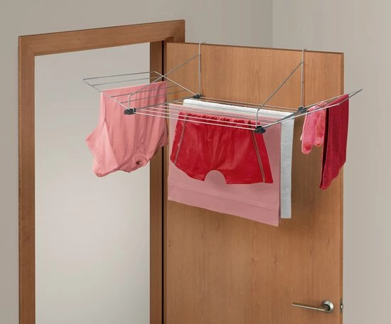 Tomado - Metaltex Tomado Tilburg Droogrek - 12m Drooglengte - Zilvergrijs 9 Tomado - Metaltex Tomado Tilburg Droogrek - 12m Drooglengte - Zilvergrijs - Afbeelding 9