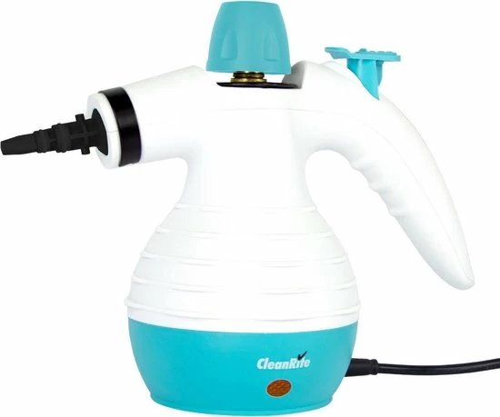 Cleanrite Compact Multipurpose Stoom Reiniger - 10-delige Set - Schoonmaakapparaat - Alles-in-één Handstoomreiniger 1 Cleanrite Compact Multipurpose Stoom Reiniger - 10-delige Set - Schoonmaakapparaat - Alles-in-één Handstoomreiniger
