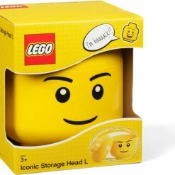 Opbergbox Iconic Hoofd Boy 24 Cm, Geel - LEGO 19 Opbergbox Iconic Hoofd Boy 24 Cm, Geel - LEGO -SolisVac Plus Shop 550x460 10