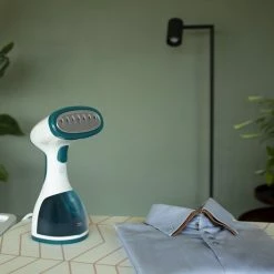 Tomado TSH1201W - Kledingstomer - 1200 Watt - RVS Zool - Wit/turquoise -SolisVac Plus Shop 550x460 7