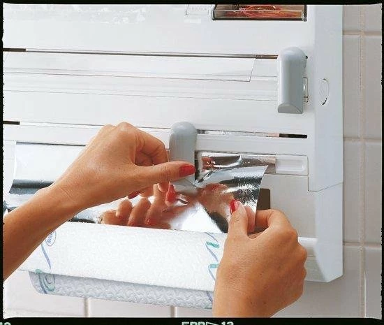 Leifheit Rollenhouder Parat - Wit 4 Leifheit Rollenhouder Parat - Wit - Afbeelding 4