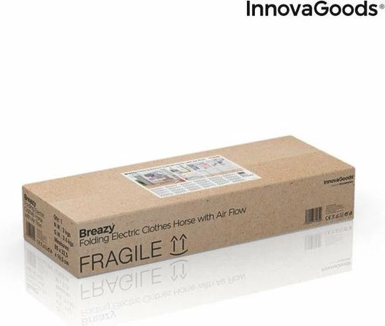 Innovagoods Droogrek - Elektrische Droogrek - Wasrek - Opvouwbaar Droogrek - Natuurlijke Luchtstroom - Drying Rack 9 Innovagoods Droogrek - Elektrische Droogrek - Wasrek - Opvouwbaar Droogrek - Natuurlijke Luchtstroom - Drying Rack - Afbeelding 9