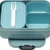 Mepal – Bento Lunchbox Take A Break Midi- Inclusief Bento Box – Nordic Green – Lunchbox Voor Volwassenen