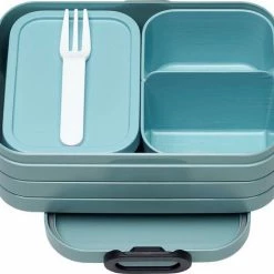 Mepal – Bento Lunchbox Take A Break Midi- Inclusief Bento Box – Nordic Green – Lunchbox Voor Volwassenen