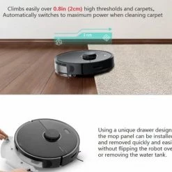 Xiaomi Roborock S5 MAX - Robotstofzuiger - Zwart -SolisVac Plus Shop 550x473 8