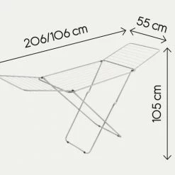 Tomado - Metaltex Metaltex Capri Droogrek - 20m Drooglengte - Inklapbaar - Zilvergrijs -SolisVac Plus Shop 550x480 1
