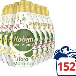 Robijn Klein & Krachtig Wit Floral Morning Vloeibaar Wasmiddel - 8 X 19 Wasbeurten - Voordeelverpakking 9 Robijn Klein & Krachtig Wit Floral Morning Vloeibaar Wasmiddel - 8 X 19 Wasbeurten - Voordeelverpakking -SolisVac Plus Shop 550x492 3