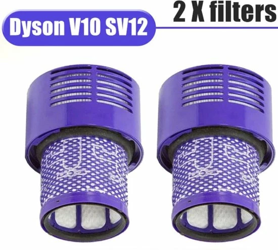 Merkloos HEPA Filter - Geschikt Voor Dyson V10, SV12 Stofzuigers - 2 Stuks 3 Merkloos HEPA Filter - Geschikt Voor Dyson V10, SV12 Stofzuigers - 2 Stuks - Afbeelding 3