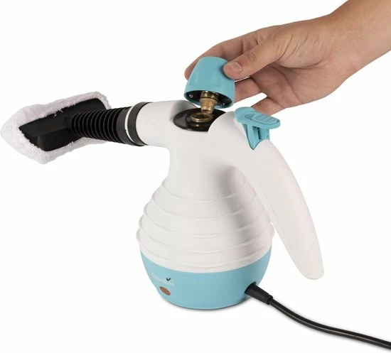 Cleanrite Compact Multipurpose Stoom Reiniger - 10-delige Set - Schoonmaakapparaat - Alles-in-één Handstoomreiniger 4 Cleanrite Compact Multipurpose Stoom Reiniger - 10-delige Set - Schoonmaakapparaat - Alles-in-één Handstoomreiniger - Afbeelding 4