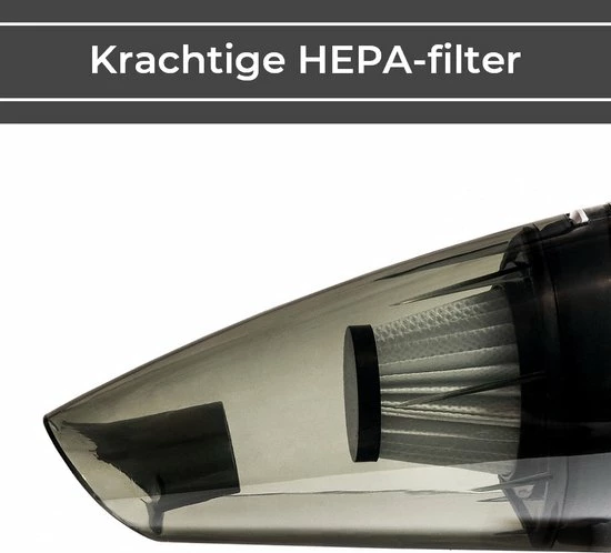 Kruimeldief Snoerloos - Kruimelzuiger Zwart Van Zedar 2 Kruimeldief Snoerloos - Kruimelzuiger Zwart Van Zedar - Afbeelding 2