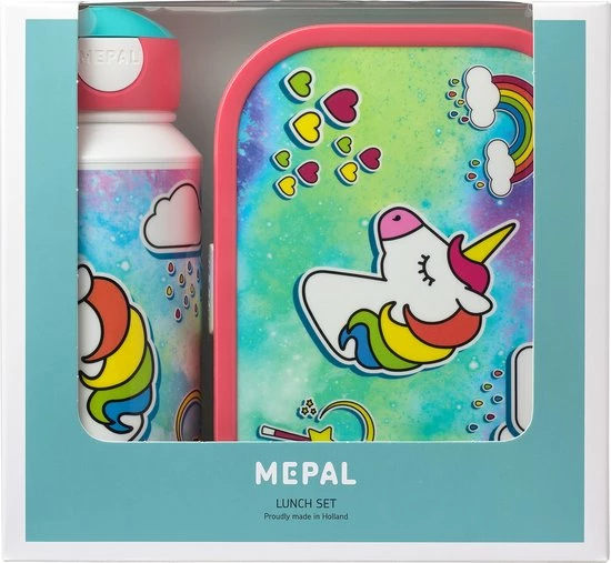 Mepal – Lunchset Campus (pu + Lb) – Pop-up Drinkfles En Broodtrommel Voor Kinderen – Unicorn – Bento Box – Lekvrij 10 Mepal – Lunchset Campus (pu + Lb) – Pop-up Drinkfles En Broodtrommel Voor Kinderen – Unicorn – Bento Box – Lekvrij - Afbeelding 10