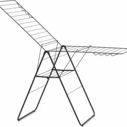 Brabantia HangOn Droogrek Inklapbaar - 25 Meter - Matt Black