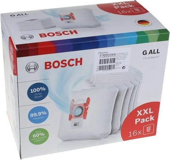 Bosch Stofzuigerzakken BBZ16GALL - 16 Stuks 11 Bosch Stofzuigerzakken BBZ16GALL - 16 Stuks - Afbeelding 11