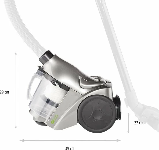 Tristar Stofzuiger SZ-2174 - Compacte Stofzuiger Zonder Zak - Lichtgewicht - HEPA Filter - 800 Watt - 2L 13 Tristar Stofzuiger SZ-2174 - Compacte Stofzuiger Zonder Zak - Lichtgewicht - HEPA Filter - 800 Watt - 2L - Afbeelding 13