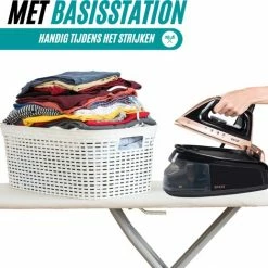 RYER Stoomstrijkijzer Met Stoomgenerator - Iron - Keramische Zoolplaat 20 RYER Stoomstrijkijzer Met Stoomgenerator - Iron - Keramische Zoolplaat -SolisVac Plus Shop 550x518 6