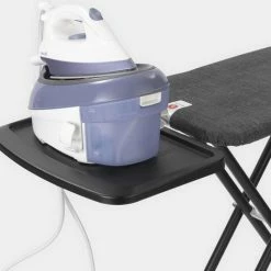 Brabantia Strijkplank B - Met Stoomunithouder - 124x38 Cm - Denim Black -SolisVac Plus Shop 550x518 7