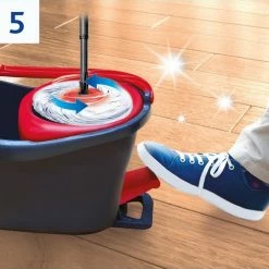 Vileda TURBO 3in1 Mop Met Zwenkkop + Pedaalemmer -SolisVac Plus Shop 550x519 1
