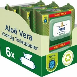 Page Vochtig Toiletpapier - 6 X 74 Stuks - Aloë Vera Maxi Vochtig Wc Papier - Voordeelverpakking 15 Page Vochtig Toiletpapier - 6 X 74 Stuks - Aloë Vera Maxi Vochtig Wc Papier - Voordeelverpakking -SolisVac Plus Shop 550x522 16