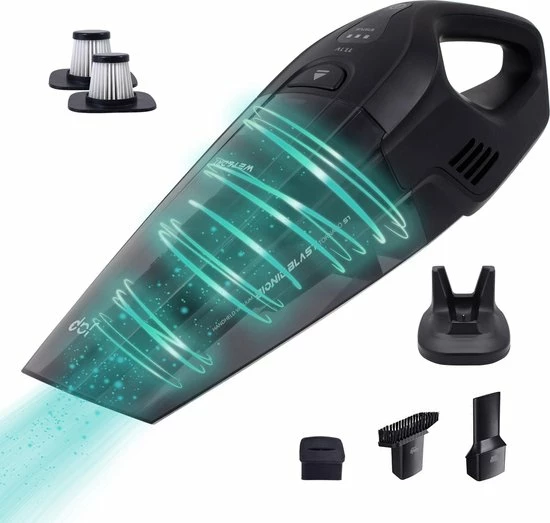 JAP Appliances JAP Tornado S1 - Kruimelzuiger Snoerloos - Nat En Droog 1 JAP Appliances JAP Tornado S1 - Kruimelzuiger Snoerloos - Nat En Droog