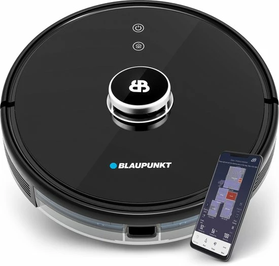 Blaupunkt Bluebot XTREME BPK-VCBB1XTE - Robotstofzuiger Met Dweilfunctie - Laser Navigatie - 3000Pa 1 Blaupunkt Bluebot XTREME BPK-VCBB1XTE - Robotstofzuiger Met Dweilfunctie - Laser Navigatie - 3000Pa
