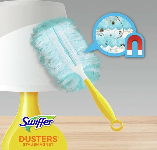 Swiffer Duster Trap & Lock Wisser - Voordeelverpakking 3 X 20 Navullingen 6 Swiffer Duster Trap & Lock Wisser - Voordeelverpakking 3 X 20 Navullingen - Afbeelding 6