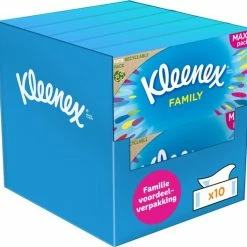 Kleenex Tissues - Family Box - Voordeelverpakking - 10 X 128 Stuks = 1280 Zakdoekjes 8 Kleenex Tissues - Family Box - Voordeelverpakking - 10 X 128 Stuks = 1280 Zakdoekjes -SolisVac Plus Shop 550x528 2