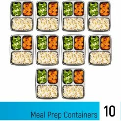 Meal Prep Bakjes - 10 Stuks - 3 Compartimenten - Lunchbox - Diepvriesbakjes - Vershoudbakjes - Plastic Bakjes Met Deksel - Magnetron Bakjes Met Deksel - Meal Prep - Vershouddoos - 1L - BPA Vrij – Fitcrafters 17 Meal Prep Bakjes - 10 Stuks - 3 Compartimenten - Lunchbox - Diepvriesbakjes - Vershoudbakjes - Plastic Bakjes Met Deksel - Magnetron Bakjes Met Deksel - Meal Prep - Vershouddoos - 1L - BPA Vrij – Fitcrafters -SolisVac Plus Shop 550x529 11