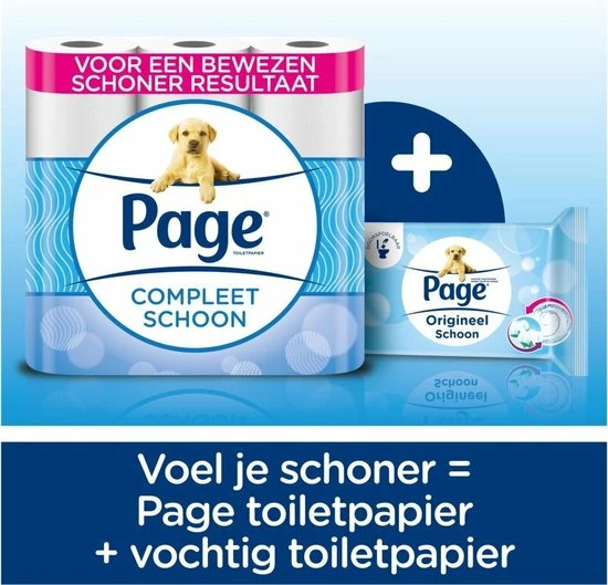 Page Toiletpapier - 32 Rollen - Compleet Schoon Wc Papier - Voordeelverpakking 7 Page Toiletpapier - 32 Rollen - Compleet Schoon Wc Papier - Voordeelverpakking - Afbeelding 7