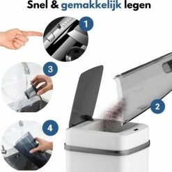 VAIVE Kruimeldief Snoerloos - Kruimelzuiger - Zwart / Grijs 10 VAIVE Kruimeldief Snoerloos - Kruimelzuiger - Zwart / Grijs -SolisVac Plus Shop 550x529 8