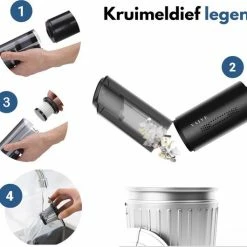 VAIVE Kruimelzuiger Snoerloos - Incl. Opzetstukken - Modern - Handstofzuiger 10 VAIVE Kruimelzuiger Snoerloos - Incl. Opzetstukken - Modern - Handstofzuiger -SolisVac Plus Shop 550x530 9