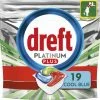 Dreft Platinum Plus All In One - Vaatwastabletten - Voordeelverpakking 5x19 Stuks