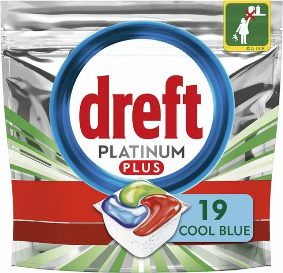 Dreft Platinum Plus All In One - Vaatwastabletten - Voordeelverpakking 5x19 Stuks 1 Dreft Platinum Plus All In One - Vaatwastabletten - Voordeelverpakking 5x19 Stuks