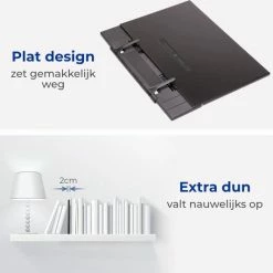 Soothe 7-Traps Verstelbare Boekenstandaard – Kookboekstandaard – Boekenhouder – Tablethouder – Documentenhouder – Zwart Metaal 12 Soothe 7-Traps Verstelbare Boekenstandaard – Kookboekstandaard – Boekenhouder – Tablethouder – Documentenhouder – Zwart Metaal -SolisVac Plus Shop 550x533 8