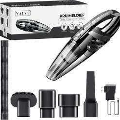 VAIVE Kruimeldief Snoerloos - Kruimelzuiger - Zwart / Grijs 13 VAIVE Kruimeldief Snoerloos - Kruimelzuiger - Zwart / Grijs -SolisVac Plus Shop 550x534 1
