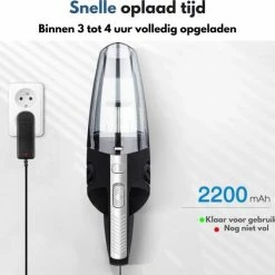 VAIVE Kruimeldief Snoerloos - Kruimelzuiger - Zwart / Grijs 9 VAIVE Kruimeldief Snoerloos - Kruimelzuiger - Zwart / Grijs -SolisVac Plus Shop 550x534