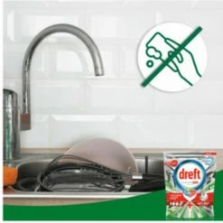 Dreft Platinum Plus All In One - Vaatwastabletten - Citroen - Voordeelverpakking 5 X 16 Stuks -SolisVac Plus Shop 550x535 1