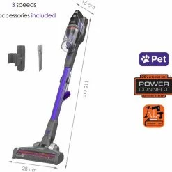 BLACK+DECKER BHFEV182CP-QW PowerSeries Extreme PET Steelstofzuiger - 18V - Incl. Accu En Lader -SolisVac Plus Shop 550x538 3