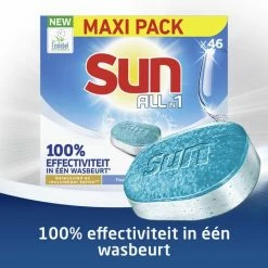 Sun All-in 1 Normaal Vaatwastabletten - 276 Tabletten - Voordeelverpakking -SolisVac Plus Shop 550x538 6