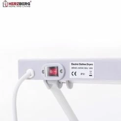 Herzberg: Elektrisch Droogrek Klein - Verwarmd Wasrek - Opvouwbaar - Snel Droog Wasrek 15 Herzberg: Elektrisch Droogrek Klein - Verwarmd Wasrek - Opvouwbaar - Snel Droog Wasrek -SolisVac Plus Shop 550x539 16